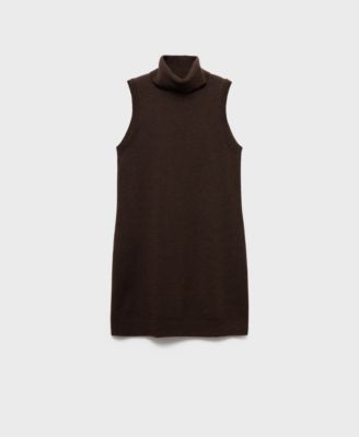 Women's Knitted Turtleneck Dress