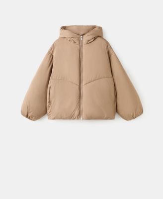 Women's Short Oversized Hooded Anorak Coat