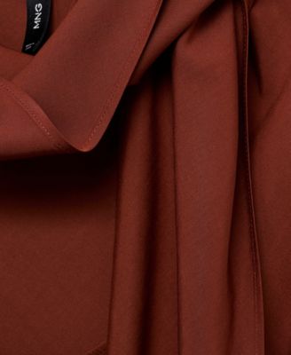 Women's Foulard Neckline Blouse