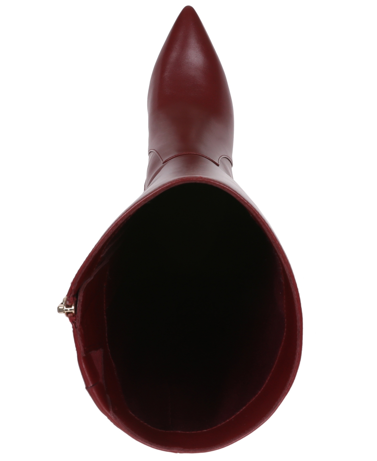 Inc International Concepts Women's Mckennaa Wide-calf Pointy Toe Boots, Macy's Exclusive In Burgundy