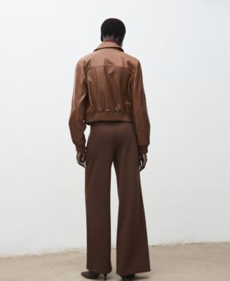 Women's High-Waisted Wide Leg Pants