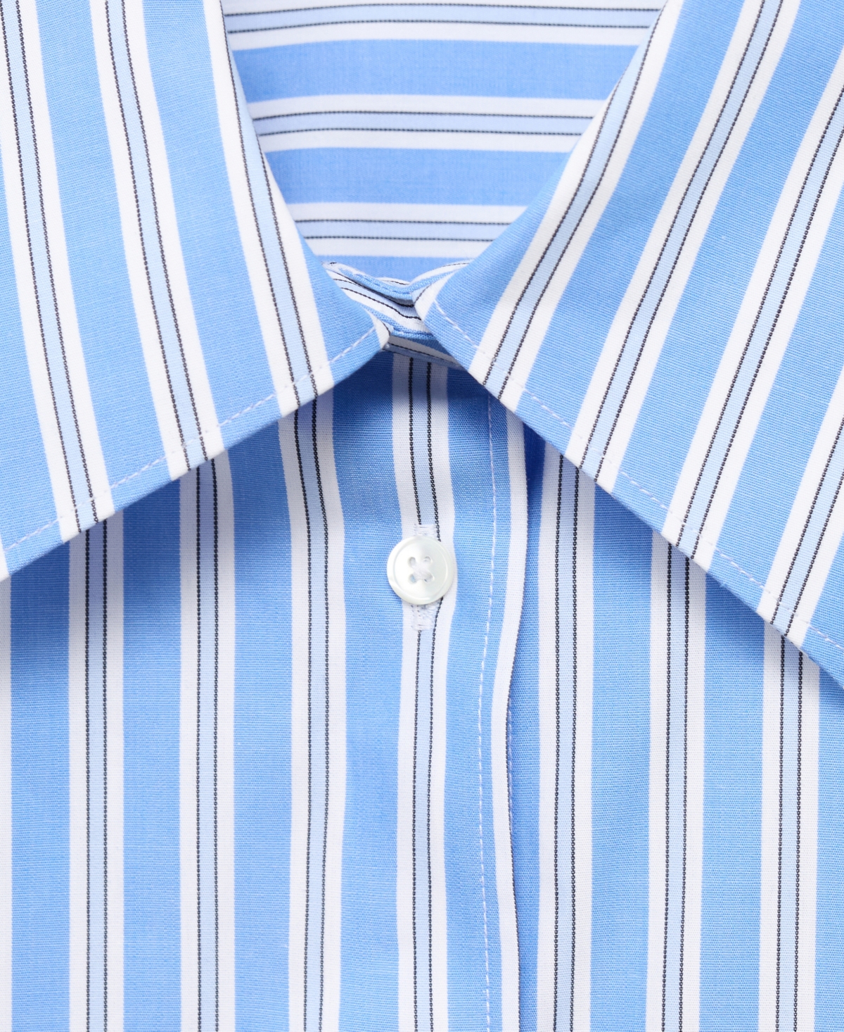 Mango Women's Cotton Striped Shirt In Blue