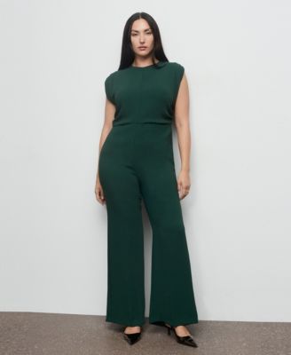 Women's Ruched Long Jumpsuit