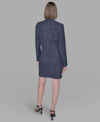 Women's Muti Textured Tweed Jacket