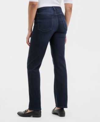 Women's Kennedy Mid Rise Straight Jeans