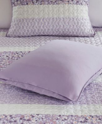 Caralie Seersucker 4-Pc. Quilt Set, Full/Queen
