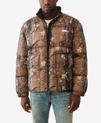 True Religion - Men's Camo Printed Puffer Jacket