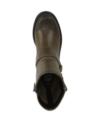 Women's Optimus Block Heel Moto Booties