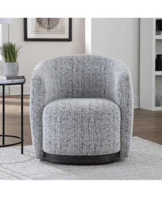 Polyester Tatum - Nightshade Swivel Accent Chair