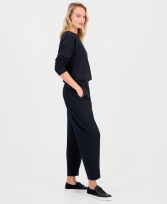 Women's High-Rise Lantern Ankle Pants