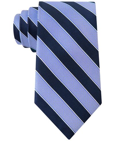 Club Room Men's Sail Stripe Classic Tie, Only at Macy's - Ties & Pocket ...