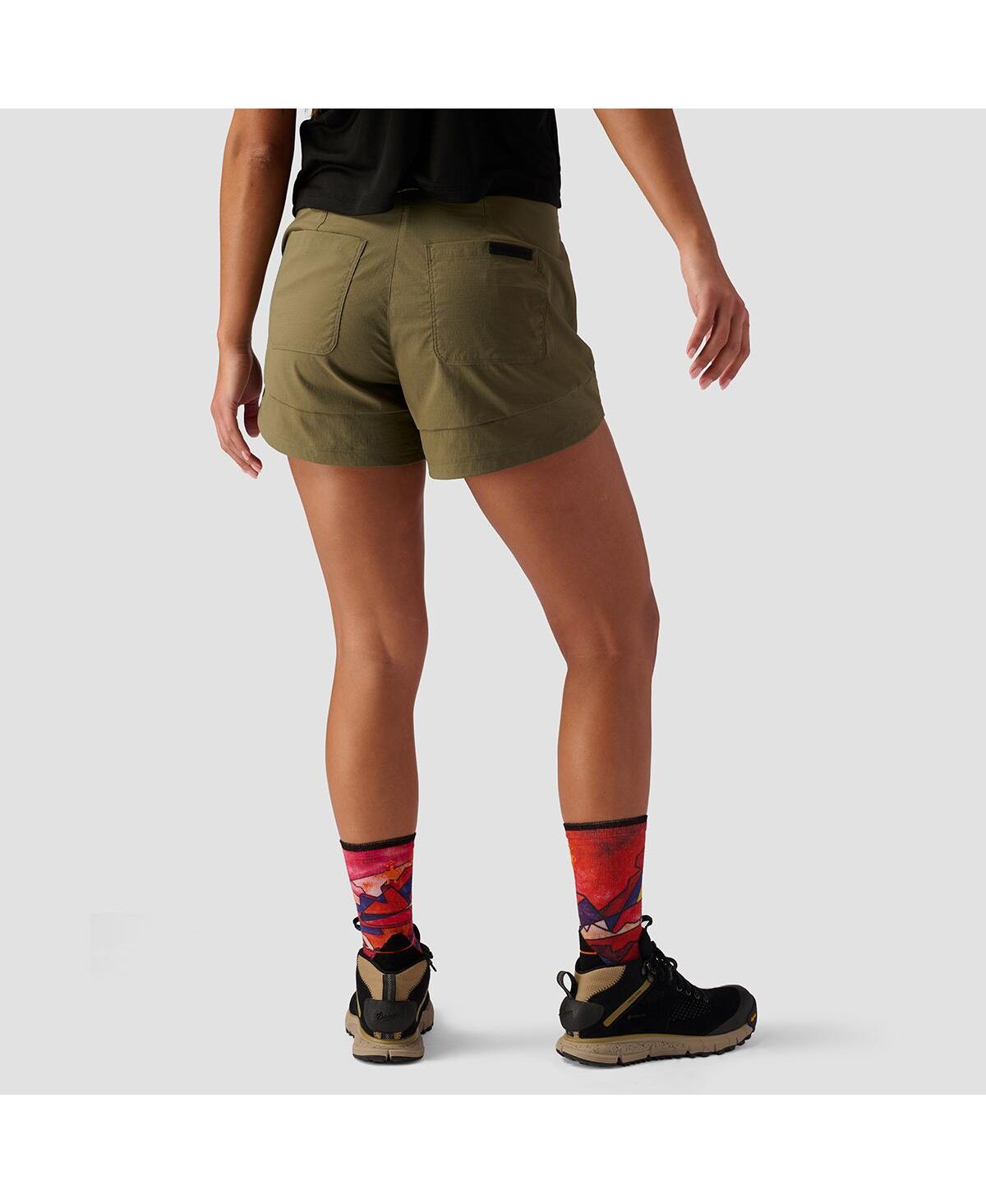 Backcountry Women's Wasatch Ripstop 3.5in Short Performance Shorts In Green