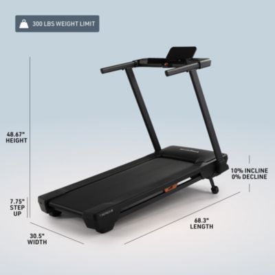T 5 S Treadmill for Running and Walking