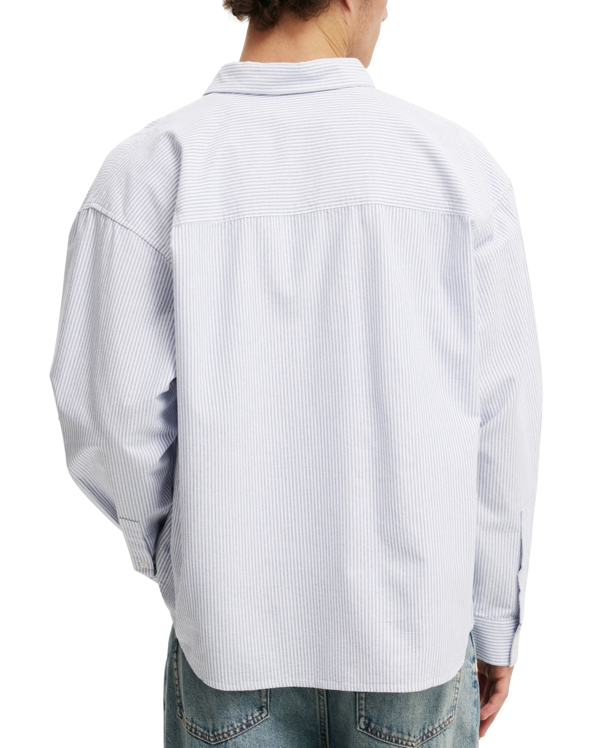 Cotton On Men's Bedford Long-Sleeve Shirt