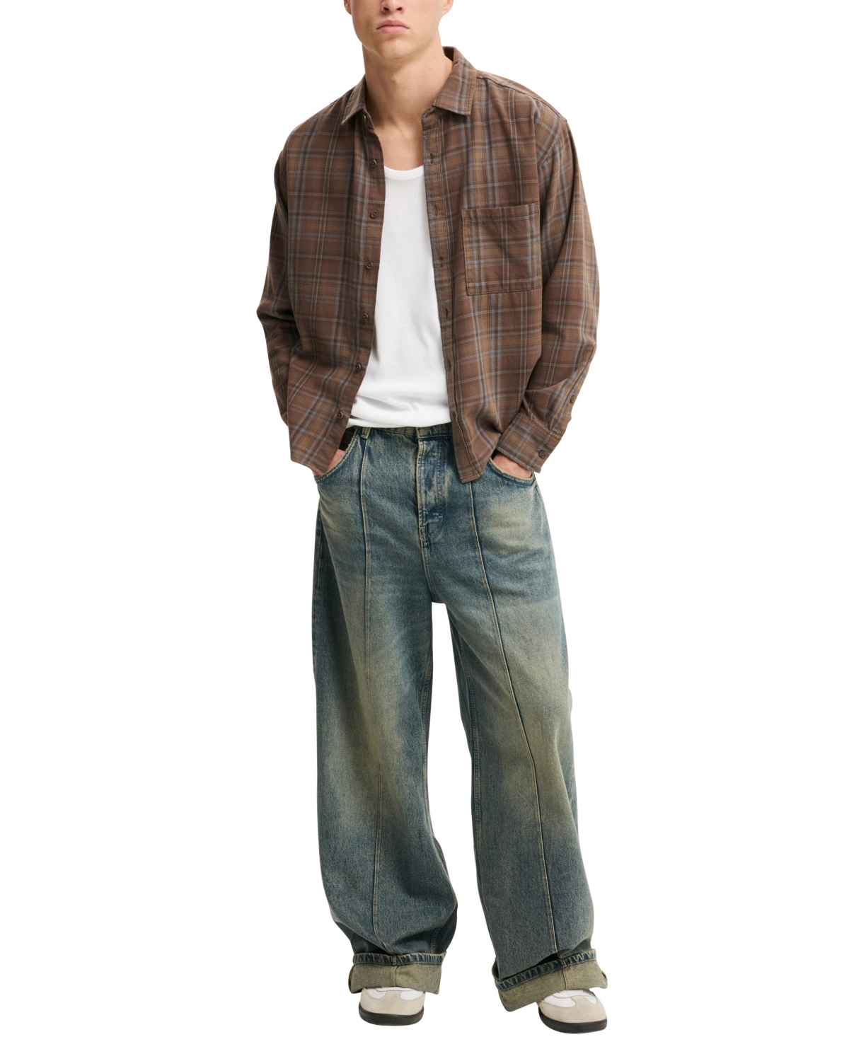 Cotton On Men's Tribeca Long-Sleeve Shirt