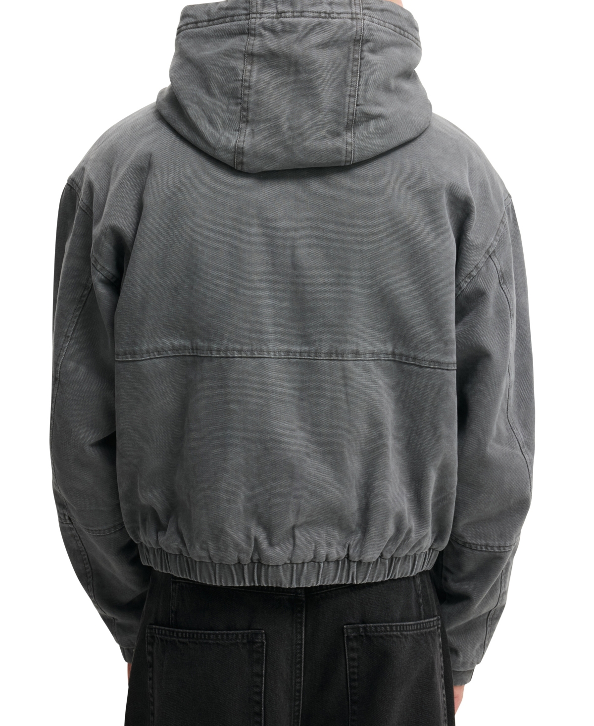 Cotton On Men's Cropped Hooded Bomber