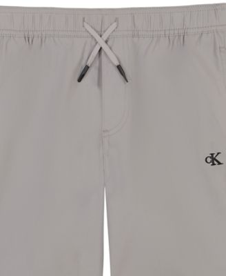 Boys' 8-20 Embroidered Monogram Tech Shorts