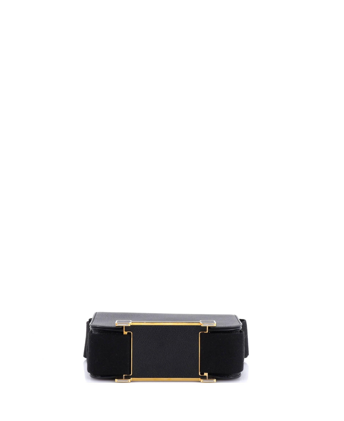Pre-Owned HERMA‰S Geta Bag Chevre Mysore