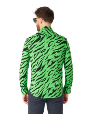 Men's SHIRT LS Wild Animal