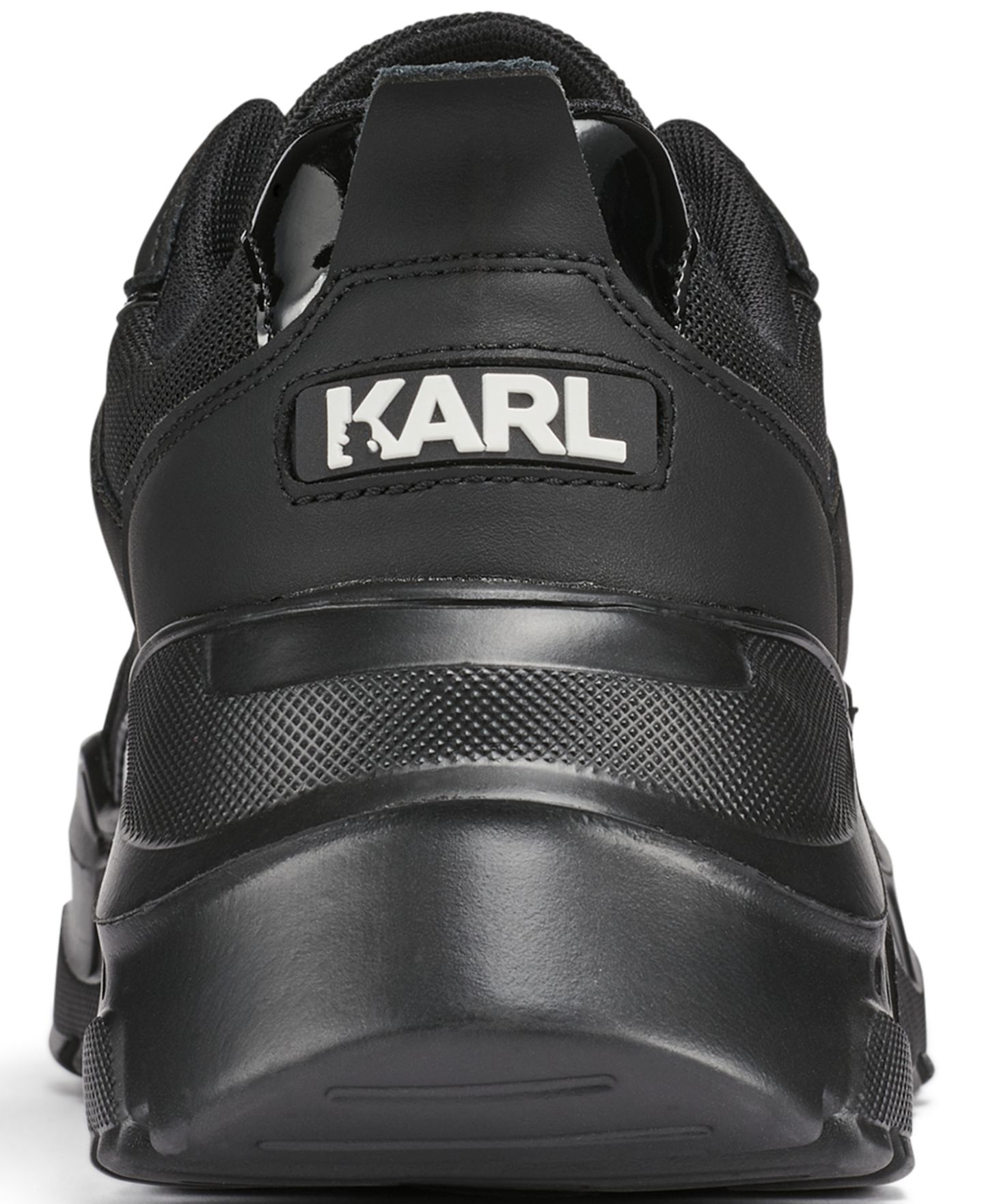 Мужские кроссовки KARL LAGERFELD PARIS Coren - Lace Up, цвет: Чёрный — фото 3