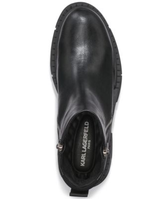 Men's Mixed Media Double Zip Boots