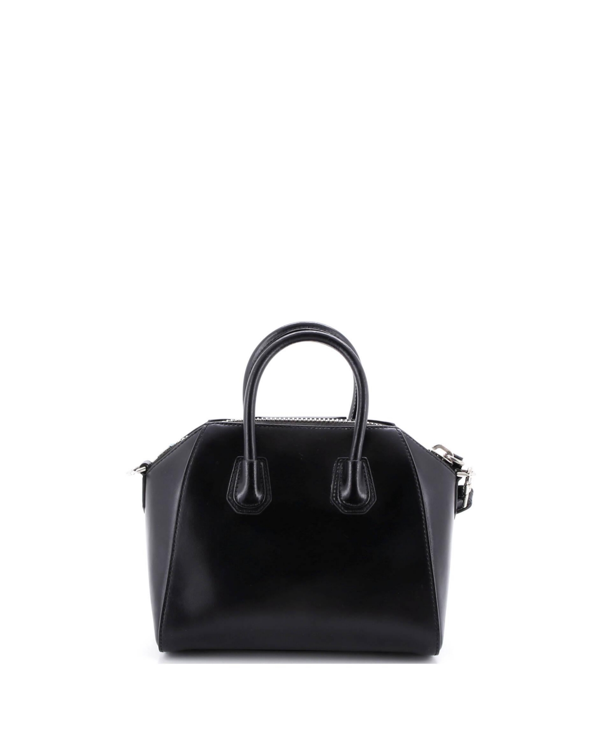 Pre-Owned Givenchy Mini Antigona Bag Glazed Leather