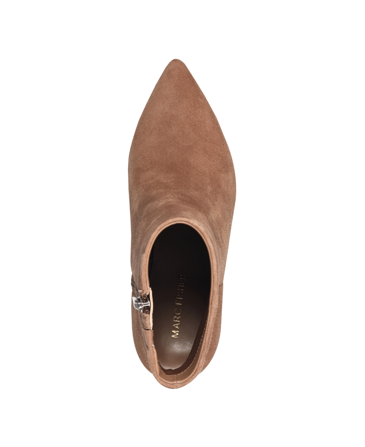 Marc Fisher Women's Glorena Block Heel Dress Booties In Brown