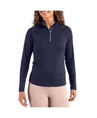 Women's Cutter and Buck Coastline Epic Comfort Recycled Quarter Zip