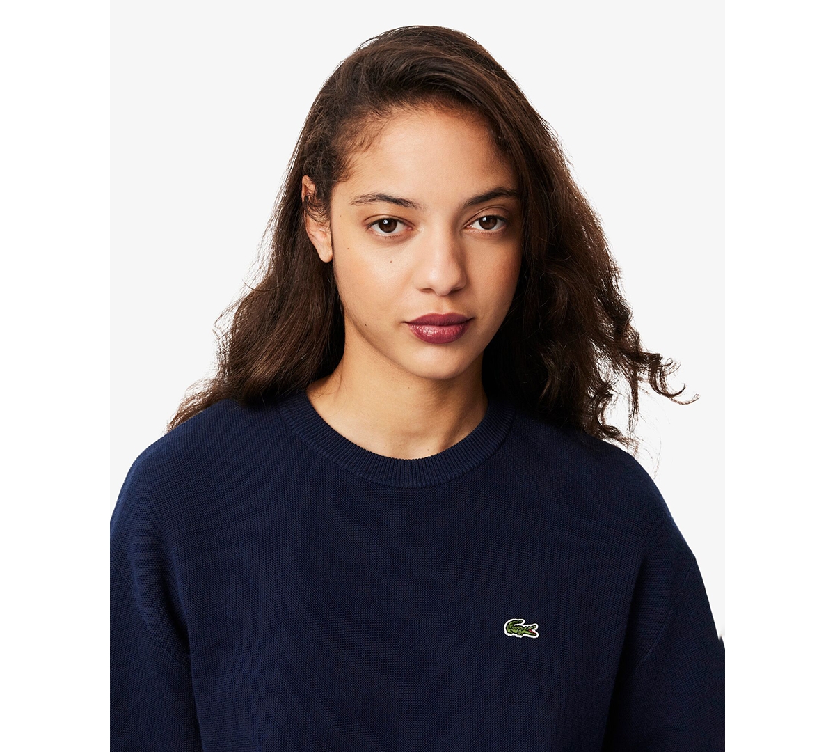 Lacoste Usa Women's Long Sleeve Sweater