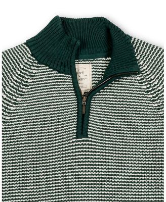 Men's Organic Half Zip Ski Pullover Sweater