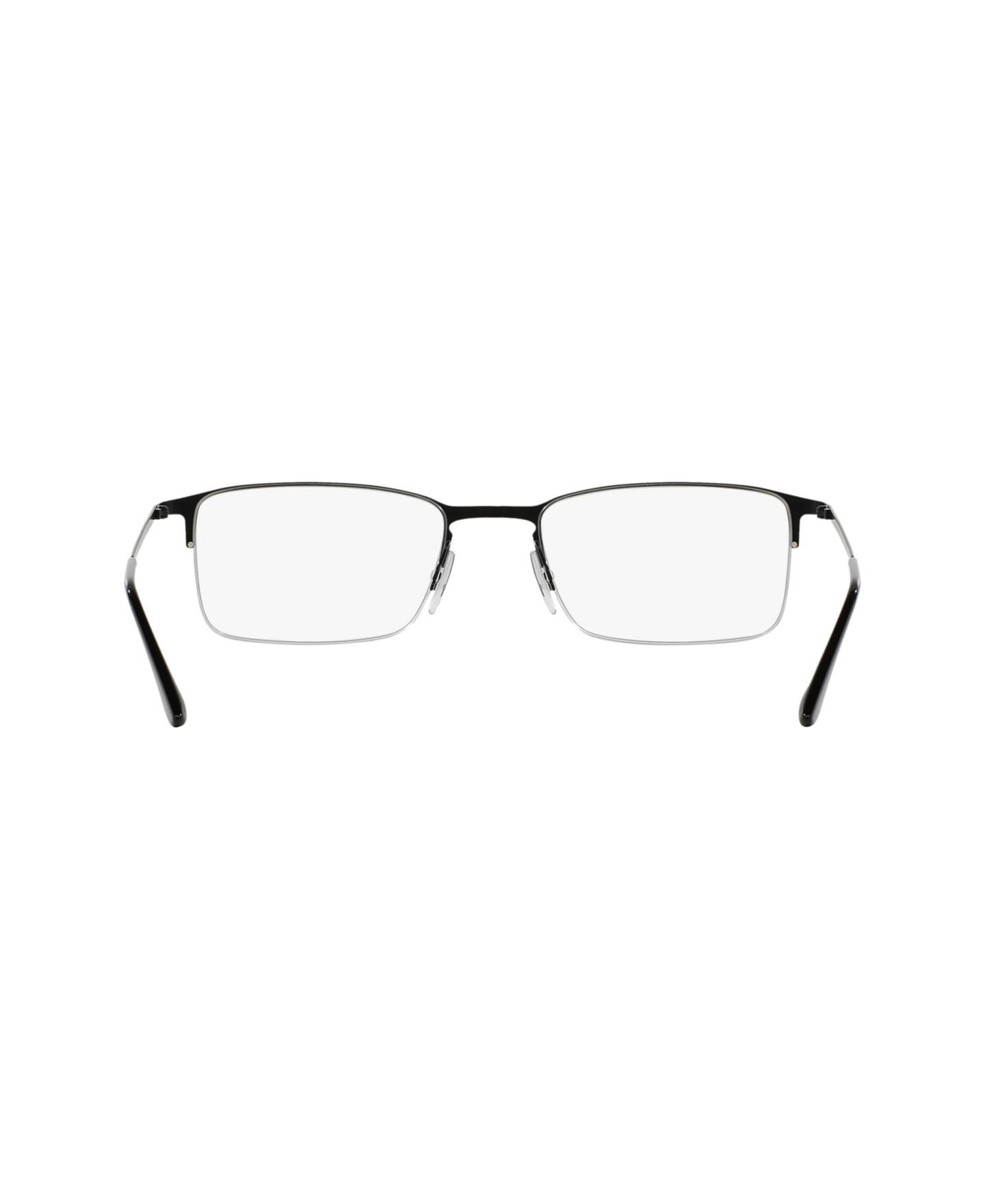 Мужские очки Giorgio Armani Man Rectangle Metal AR5010 Eyeglasses, цвет: Матовый чёрный — фото 5