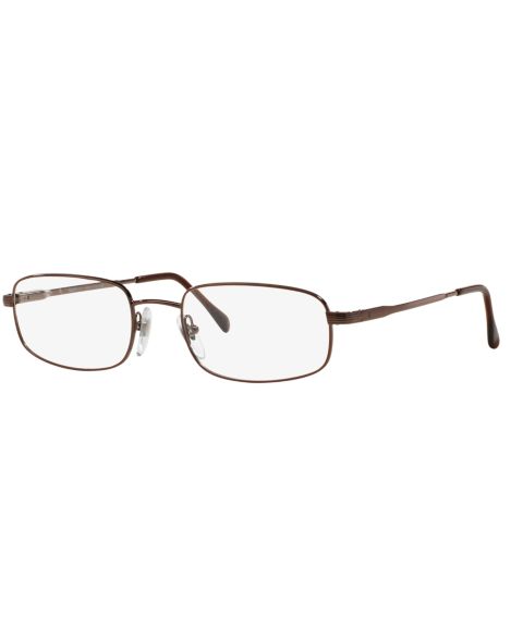 Мужские очки Sferoflex Man Rectangle Metal SF2115 Eyeglasses, цвет: Коричневый