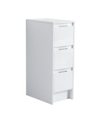 72" White Vanity Combo: 4-Storage & 2-Wall Cabinets, Soft Close