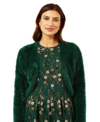 Women's Eyelash Knit Bolero