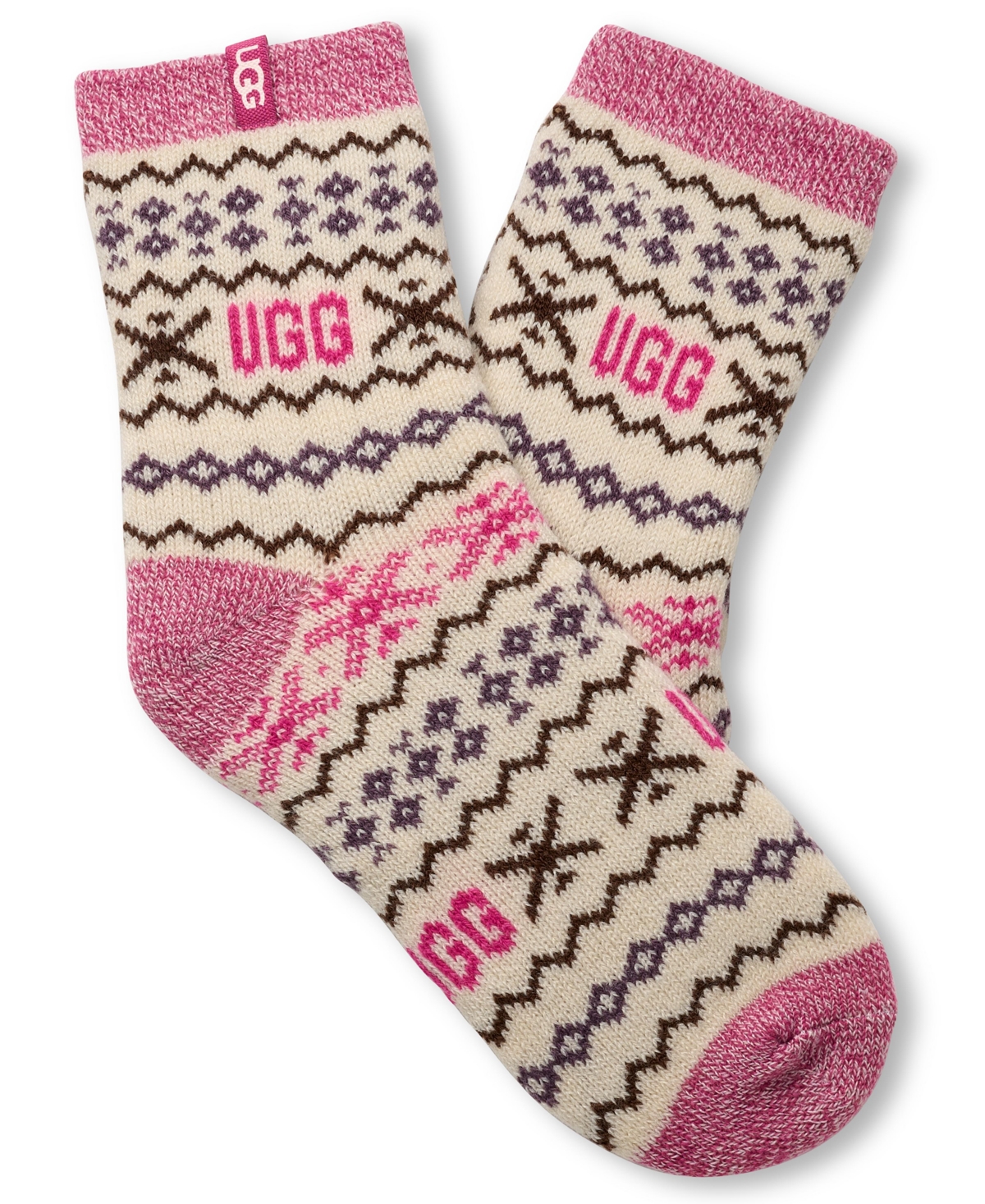 Ugg Women's Cressida Cozy Novelty Quarter Socks In Multi