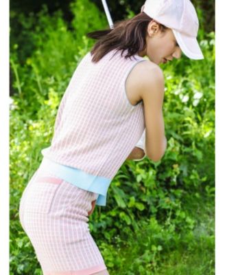 Women's Tencel Tweed Polo Vest