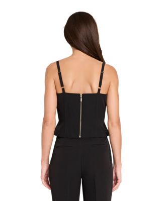 Women&#39;s Square Neck Corset Top