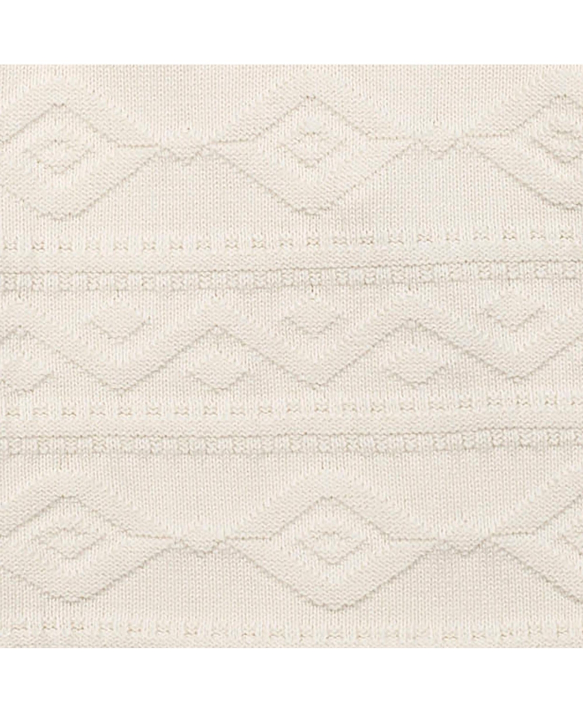 Hope & Henry Men's Organic Mock Neck Cable Sweater