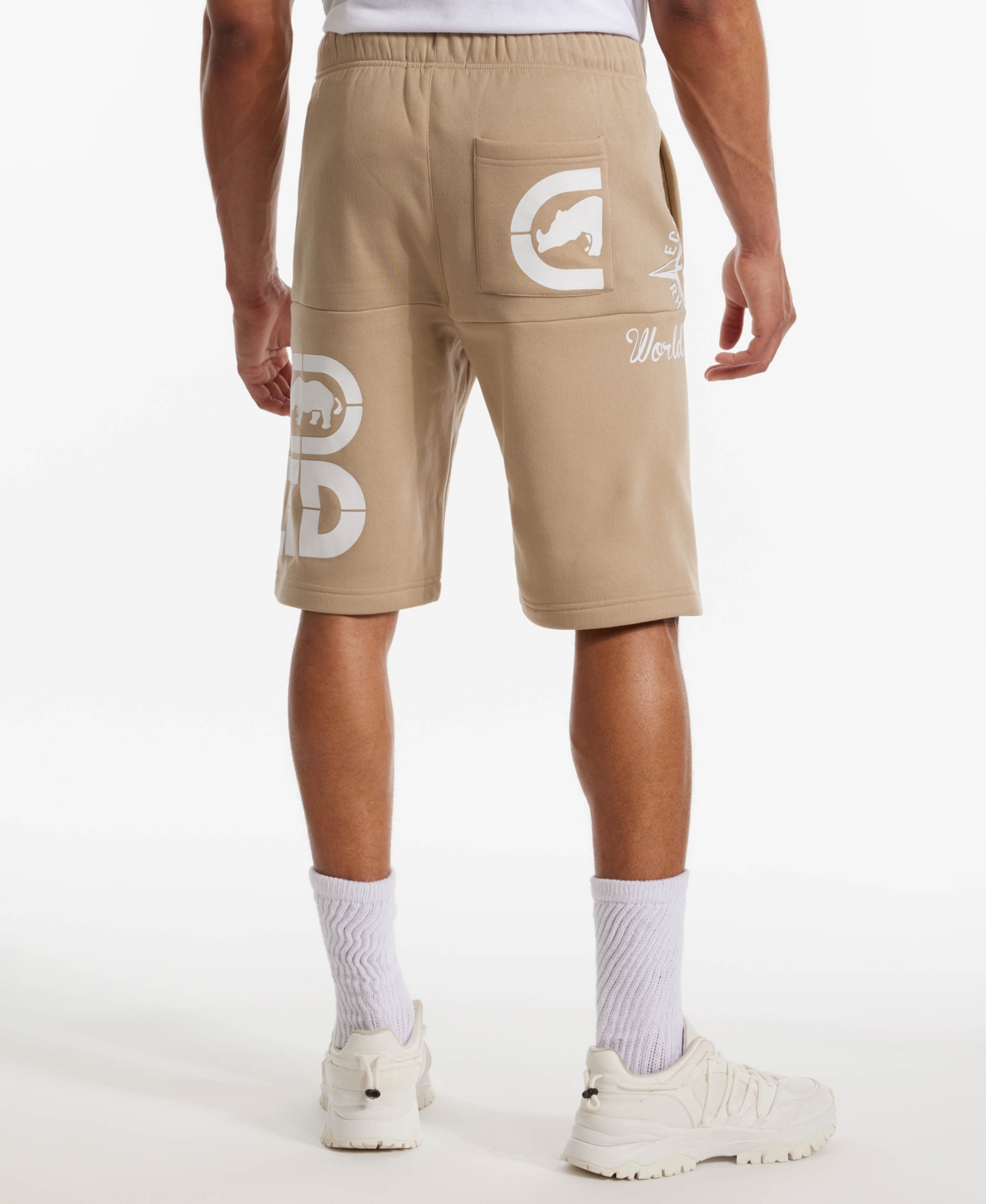 Ecko Unltd Men's Tackled Fleece Regular Fit Shorts