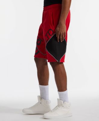 Men's Indented Fleece Regular Fit Shorts