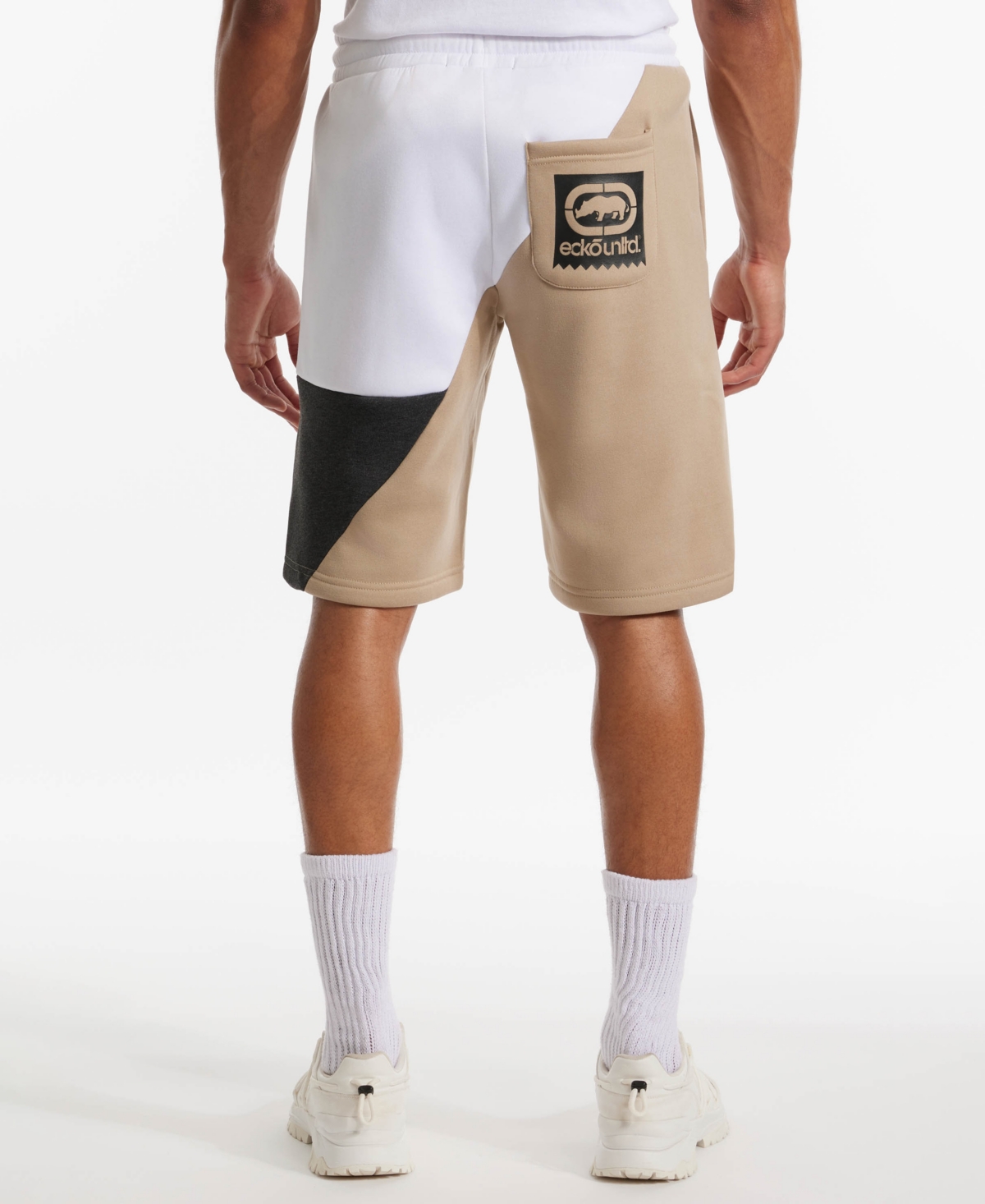 Ecko Unltd Men's Scattered Fleece Regular Fit Shorts In Multi