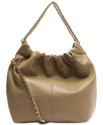 Elizabeth Extra Large Leather Bucket Handbag