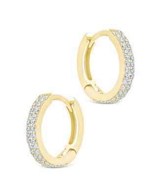 Sterling Silver Emerson Micro Hoops