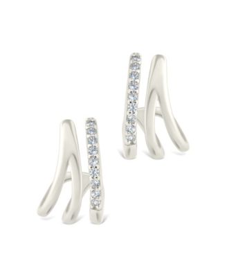 Sterling Silver Harlowe Claw Studs