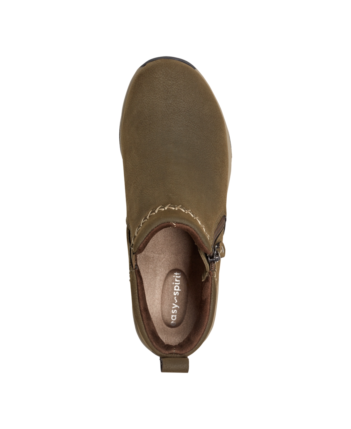 Easy Spirit Women's Madra Side Zip Water Repellent Booties In Green