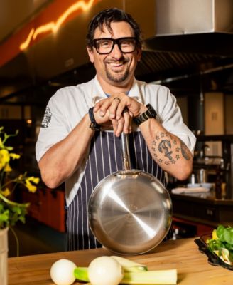 Stainless Steel 6-Pc. ProBond Forged Brushed Clad Cookware Set