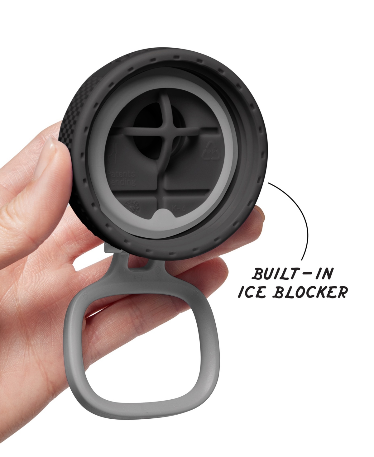 Takeya Sport 22 Oz. Triple-insulated Water Bottle With Straw Lid In Black