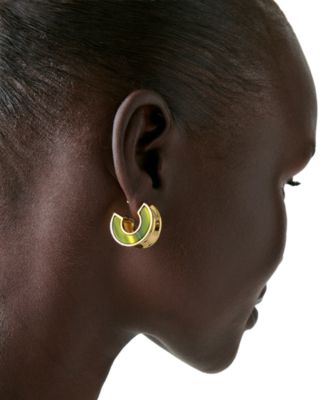 Cubic Zirconia Small Hoop Earrings