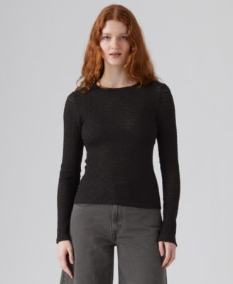 Premium Women's Anika Crewneck Long Sleeve Top