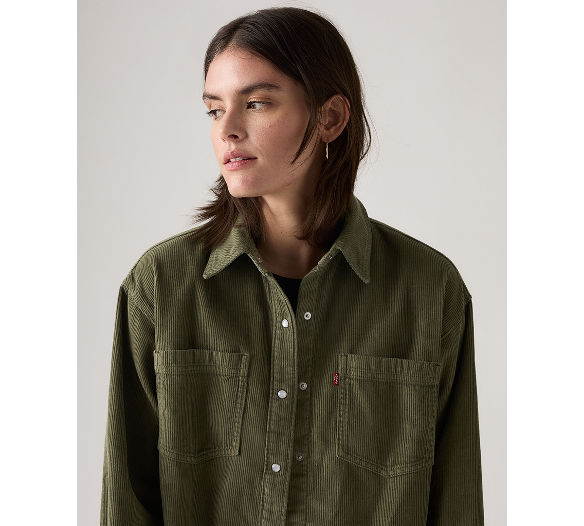 Levi's Women's Iris Long Sleeve Overshirt